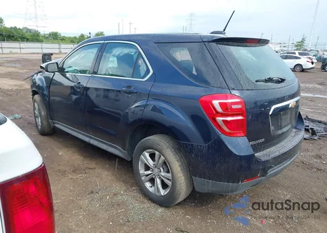 2017 Chevrolet Equinox Ls z USA, uszkodzony, nr VIN 2GNALBEK3H1612766